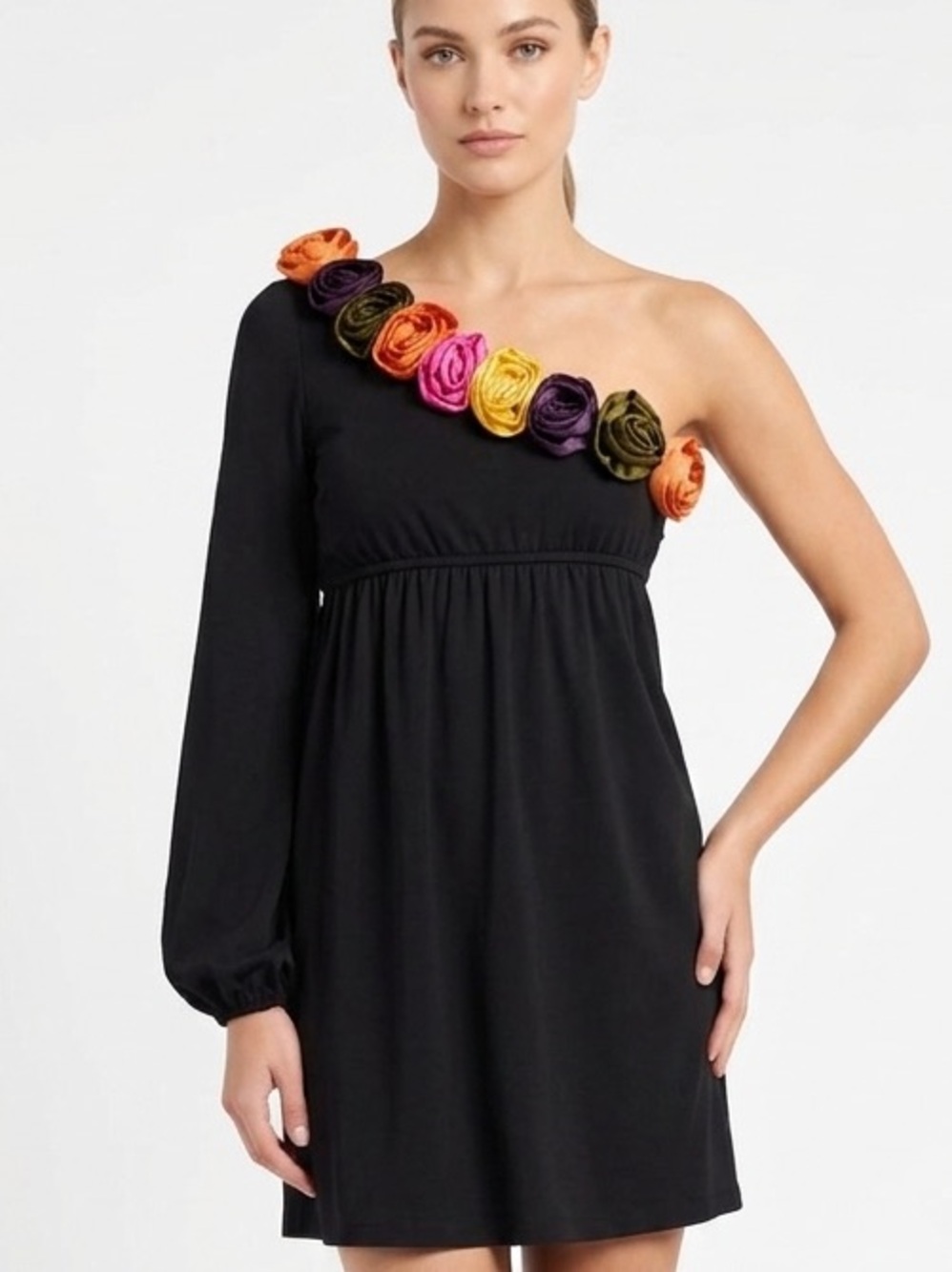Judith March One Shoulder Dress